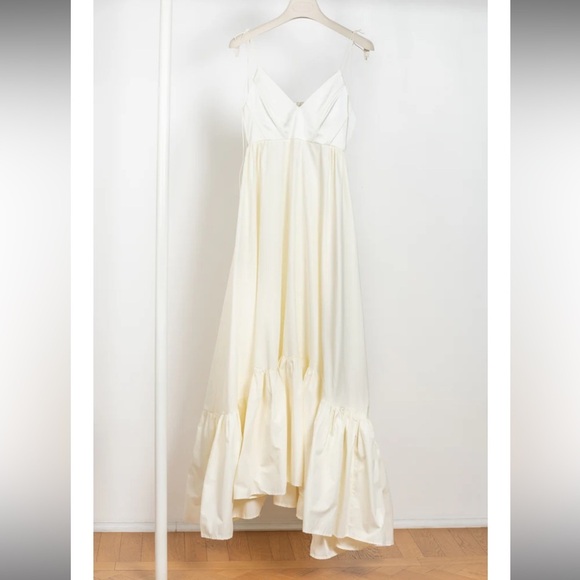 NWOT Anna October Snow Queen Maxi Dress - Picture 3 of 14